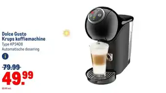 Makro Dolce Gusto Krups koffiemachine aanbieding