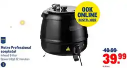 Makro Metro Professional soepketel aanbieding