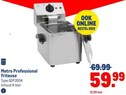 Makro Metro Professional friteuse aanbieding