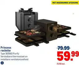 Makro Princess raclette aanbieding
