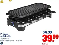 Makro Princess raclette XL aanbieding