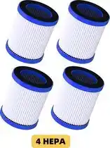 Bol.com Steelstofzuiger HEPA FilterAccessoires-Set van 4-voor Steelstofzuiger-XL-618EXL-H75 aanbieding