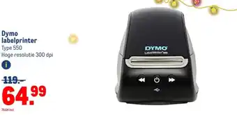 Makro Dymo labelprinter aanbieding