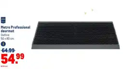 Makro Metro Professional deurmat aanbieding