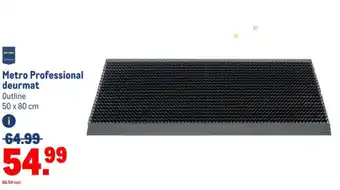 Makro Metro Professional deurmat aanbieding