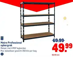 Makro Metro Professional opbergrek aanbieding