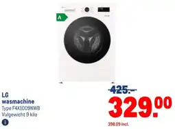 Makro LG wasmachine aanbieding