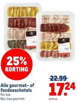 Makro Alle gourmet of fondueschotels aanbieding