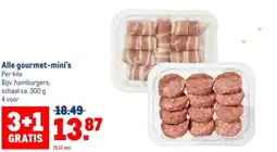 Makro Alle gourmet-mini's aanbieding