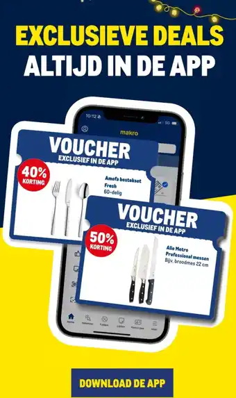 Makro Exclusieve deals aanbieding