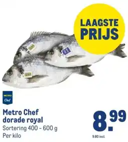 Makro Metro Chef dorade royal aanbieding