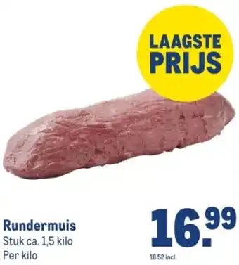 Makro Rundermuis aanbieding