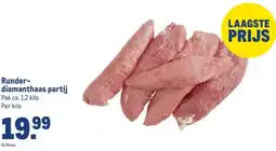 Makro Runder Diamanthaas partij aanbieding