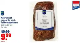 Makro Metro Chef gegaarde mini-varkensbeenham aanbieding