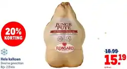 Makro Hele kalkoen aanbieding