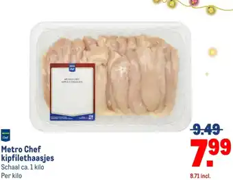 Makro Metro Chef kipfilethaasjes aanbieding