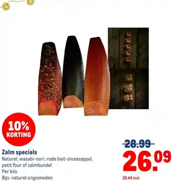Makro Zalm specials aanbieding