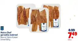 Makro Metro Chef gerookte makreel aanbieding