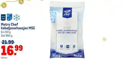 Makro Metro Chef kabeljauwhaasjes MSC aanbieding