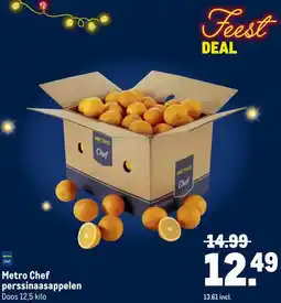 Makro Metro Chef perssinaasappelen aanbieding