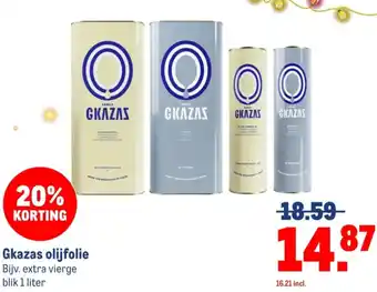 Makro Gkazas olijfolie aanbieding