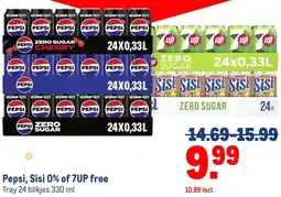 Makro Pepsi, Sisi 0% of 7UP free aanbieding