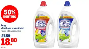 Makro Reus vloeibaar wasmiddel aanbieding