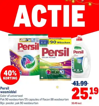 Makro Persil wasmiddel aanbieding
