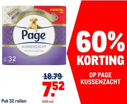 Makro Op page kussenzacht aanbieding