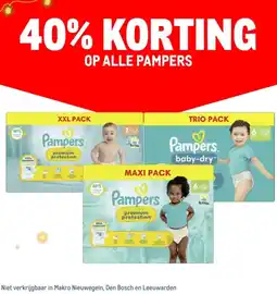 Makro Alle pampers aanbieding