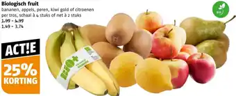 Poiesz Biologisch fruit aanbieding