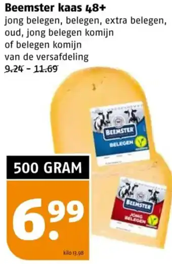 Poiesz Beemster kaas 48+ aanbieding