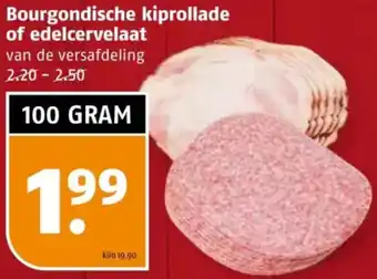 Poiesz Bourgondische kiprollade of edelcervelaat aanbieding