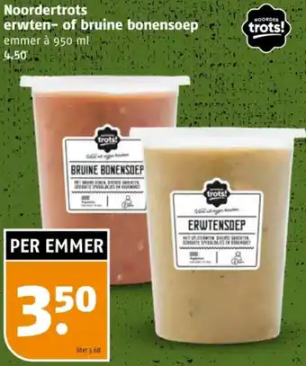 Poiesz Noordertrots erwten of bruine bonensoep aanbieding