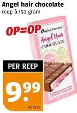 Poiesz Angel hair chocolate aanbieding
