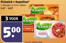 Poiesz Pickwick 1-kopsthee aanbieding