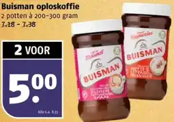 Poiesz Buisman oploskoffie aanbieding