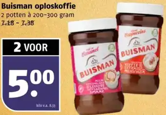 Poiesz Buisman oploskoffie aanbieding