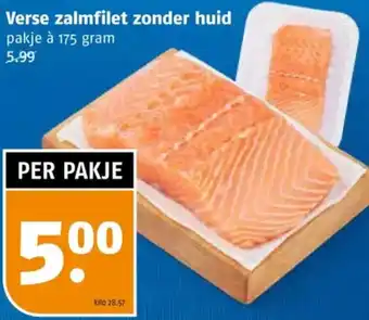 Poiesz Verse zalmfilet zonder huid aanbieding