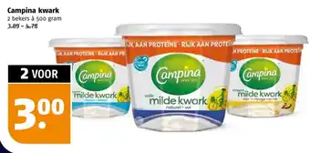 Poiesz Campina kwark aanbieding
