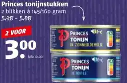 Poiesz Princes tonijnstukken aanbieding