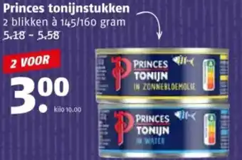 Poiesz Princes tonijnstukken aanbieding