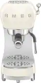 Bol.com SMEG ECF02CREU - Handmatige espressomachine - Crème - Stoompijp aanbieding