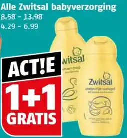 Poiesz Alle Zwitsal babyverzorging aanbieding