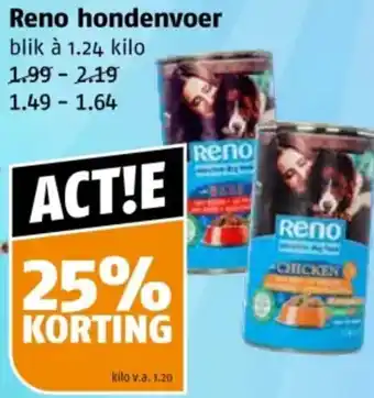 Poiesz Reno hondenvoer aanbieding