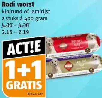 Poiesz Rodi worst aanbieding