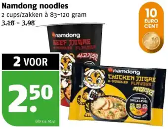 Poiesz Namdong noodles aanbieding