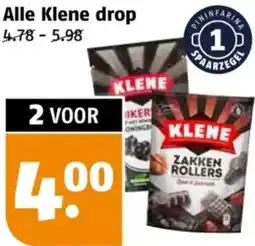 Poiesz Alle Klene drop aanbieding