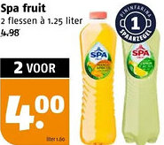 Poiesz Spa fruit aanbieding