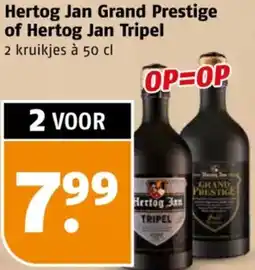 Poiesz Hertog Jan Grand Prestige of Hertog Jan Tripel aanbieding